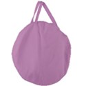 Silly Purple Giant Round Zipper Tote View1