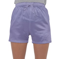 Grey Violet Sleepwear Shorts by snowwhitegirl