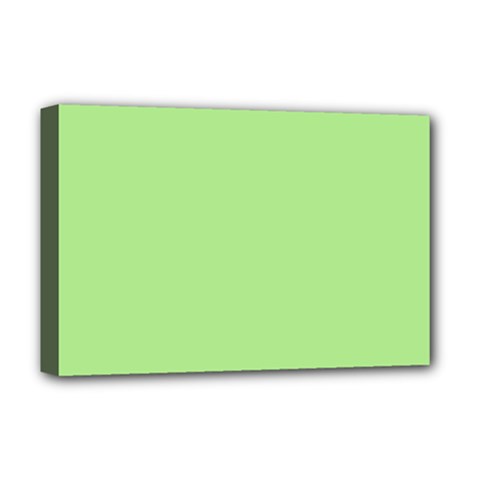 Meadow Green Deluxe Canvas 18  X 12   by snowwhitegirl