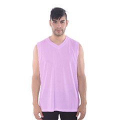 Soft Pink Men s Basketball Tank Top by snowwhitegirl