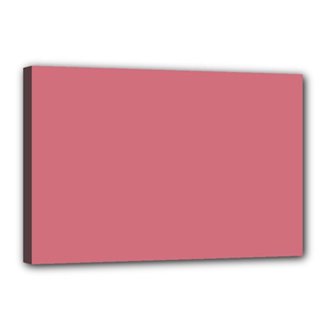 Pink Mauve Canvas 18  X 12 