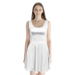 Dove Split Back Mini Dress 