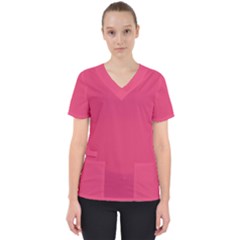 Rosey Day Scrub Top by snowwhitegirl