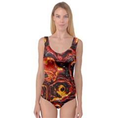 Lava Active Volcano Nature Princess Tank Leotard 