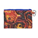 Lava Active Volcano Nature Canvas Cosmetic Bag (Large) View2