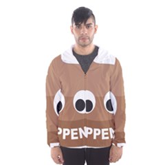 Poo Happens Hooded Wind Breaker (men) by Vitalitee