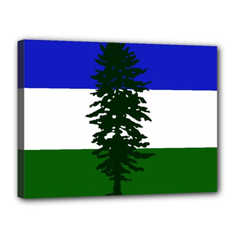 Flag Of Cascadia Canvas 16  X 12  by abbeyz71