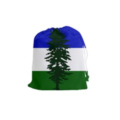 Flag Of Cascadia Drawstring Pouches (medium)  by abbeyz71