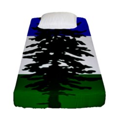 Flag Of Cascadia Fitted Sheet (single Size) by abbeyz71