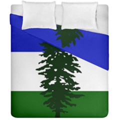 Flag Of Cascadia Duvet Cover Double Side (california King Size) by abbeyz71