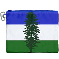 Flag Of Cascadia Canvas Cosmetic Bag (xxxl)