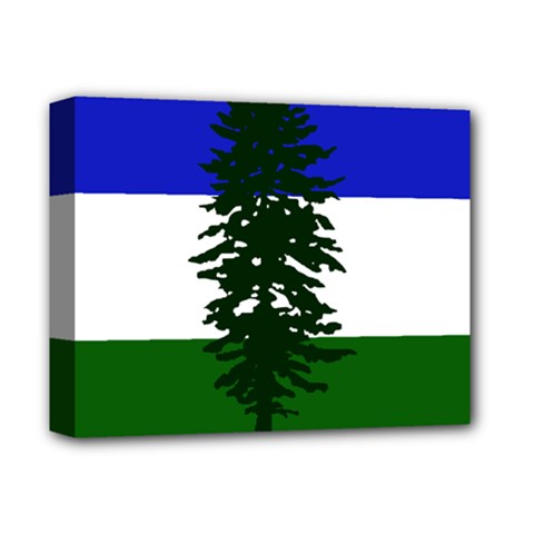 Flag Of Cascadia Deluxe Canvas 14  X 11  by abbeyz71