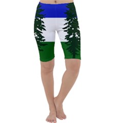 Flag Of Cascadia Cropped Leggings  by abbeyz71