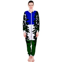 Flag Of Cascadia Onepiece Jumpsuit (ladies)  by abbeyz71