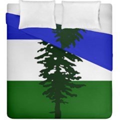 Flag Of Cascadia Duvet Cover Double Side (king Size) by abbeyz71