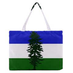 Flag Of Cascadia Zipper Medium Tote Bag by abbeyz71