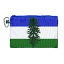 Flag of Cascadia Canvas Cosmetic Bag (Large) View1