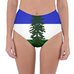 Flag 0f Cascadia Reversible High-waist Bikini Bottoms