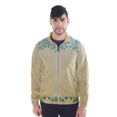 Art Nouveau Green Wind Breaker (men) by NouveauDesign