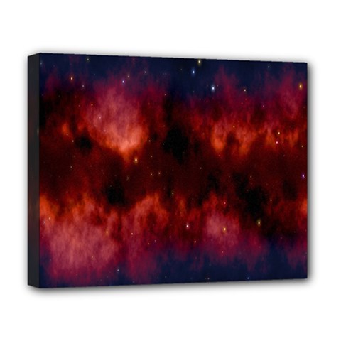 Astronomy Space Galaxy Fog Deluxe Canvas 20  X 16  