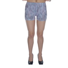 Pattern Mosaic Form Geometric Skinny Shorts