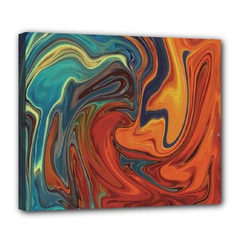 Creativity Abstract Art Deluxe Canvas 24  X 20  