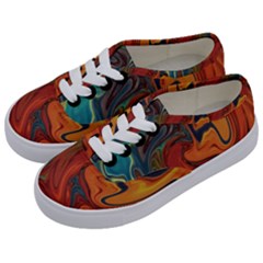 Creativity Abstract Art Kids  Classic Low Top Sneakers by Nexatart