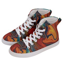 Creativity Abstract Art Women s Hi-top Skate Sneakers by Nexatart