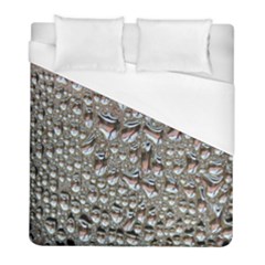 Droplets Pane Drops Of Water Duvet Cover (full/ Double Size)