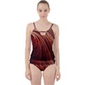 Abstract Fractal Digital Art Cut Out Top Tankini Set View1