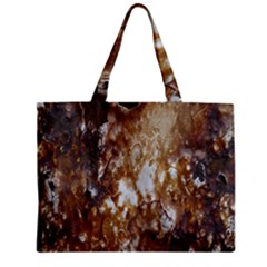 Rusty Texture Pattern Daniel Zipper Mini Tote Bag