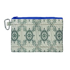 Jugendstil Canvas Cosmetic Bag (large) by Nexatart