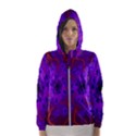 Fractal Mandelbrot Julia Lot Hooded Wind Breaker (Women) View1