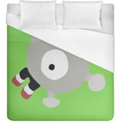 Magnemite (blue) Duvet Cover (king Size) by SamEarl13