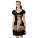 The Birth of Venus Short Sleeve Skater Dress View1