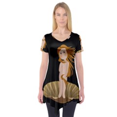 The Birth of Venus Short Sleeve Tunic 