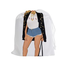 Beyonce Drawstring Pouches (extra Large) by NobleIllustrations