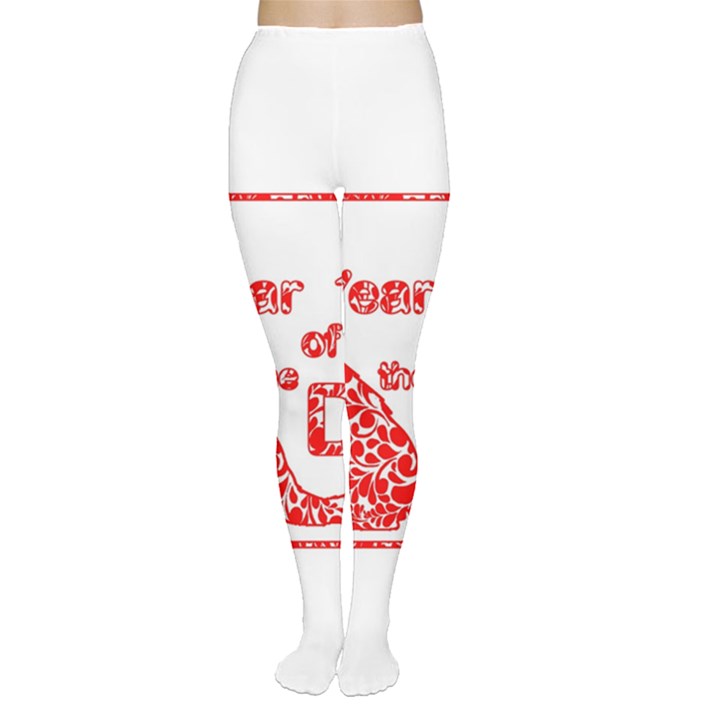 Year of the Dog - Chinese New Year Women s Tights