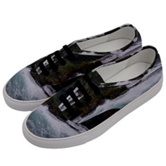 Sightseeing At Niagara Falls Men s Classic Low Top Sneakers by canvasngiftshop