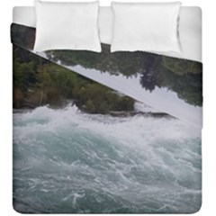 Sightseeing At Niagara Falls Duvet Cover Double Side (king Size) by canvasngiftshop