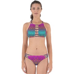 Years Of Peace Living In A Paradise Of Calm And Colors Perfectly Cut Out Bikini Set by pepitasart