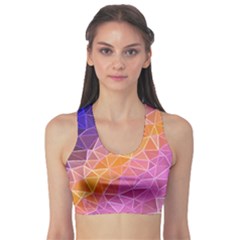 Crystalized Rainbow Sports Bra by NouveauDesign