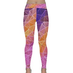 Crystalized Rainbow Classic Yoga Leggings by NouveauDesign