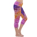 crystalized rainbow Capri Yoga Leggings View3