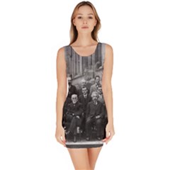 1927 Solvay Conference On Quantum Mechanics Bodycon Dress by thearts