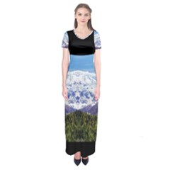 Mountaincurvemore Short Sleeve Maxi Dress by TestStore4113