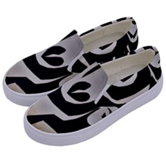 With Love Kids  Canvas Slip Ons by MRTACPANS