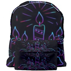 Advent Wreath Candles Advent Giant Full Print Backpack