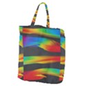 Colorful Background Giant Grocery Zipper Tote View1