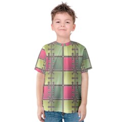 Seamless Pattern Seamless Design Kids  Cotton Tee